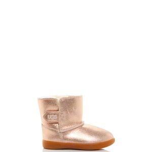 UGG Keelan Kids Glitter Metallic Shearling Boots - Walker, Toddler